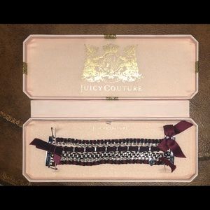 Juicy Couture multi chain bracelet.